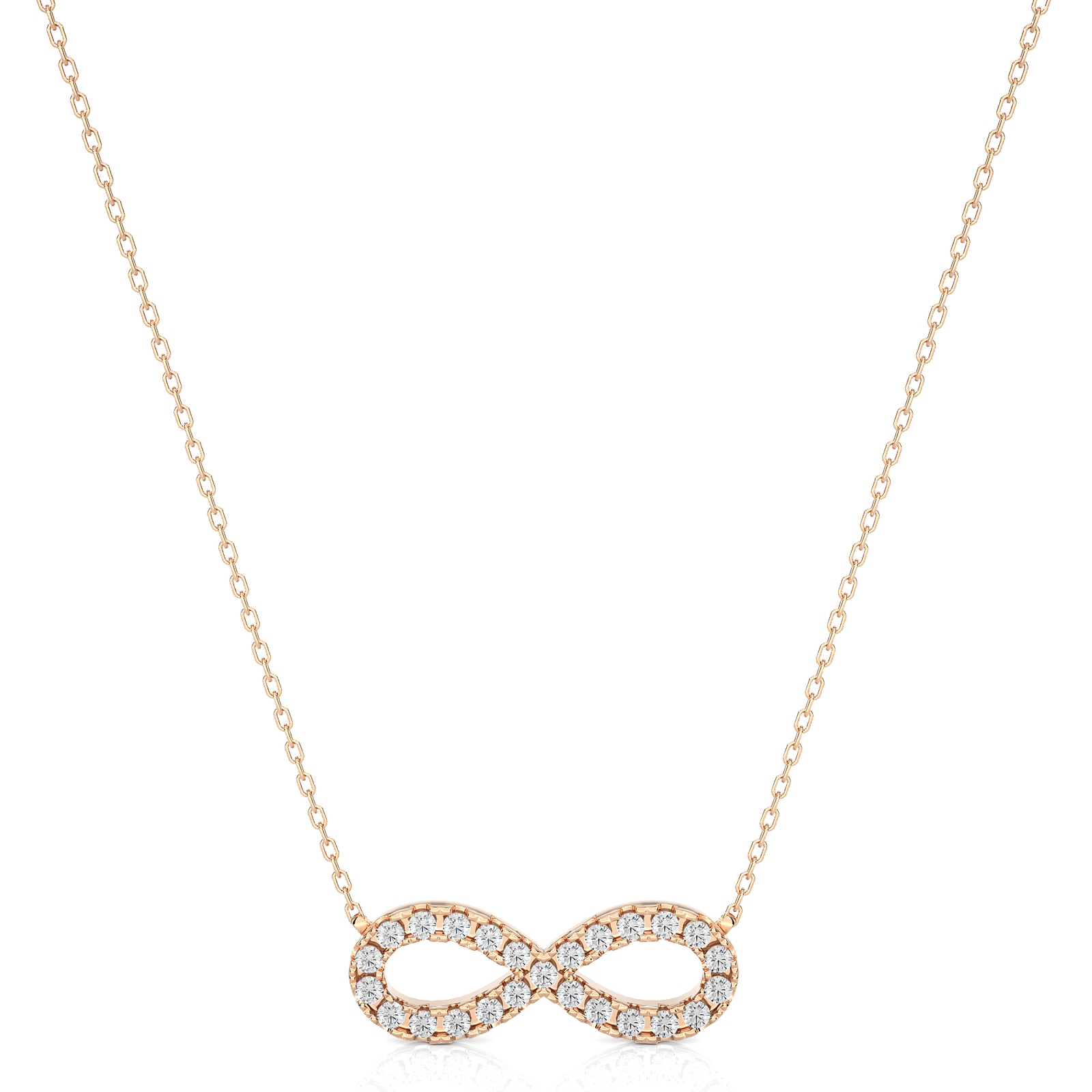 Infinity Diamond Pendant
