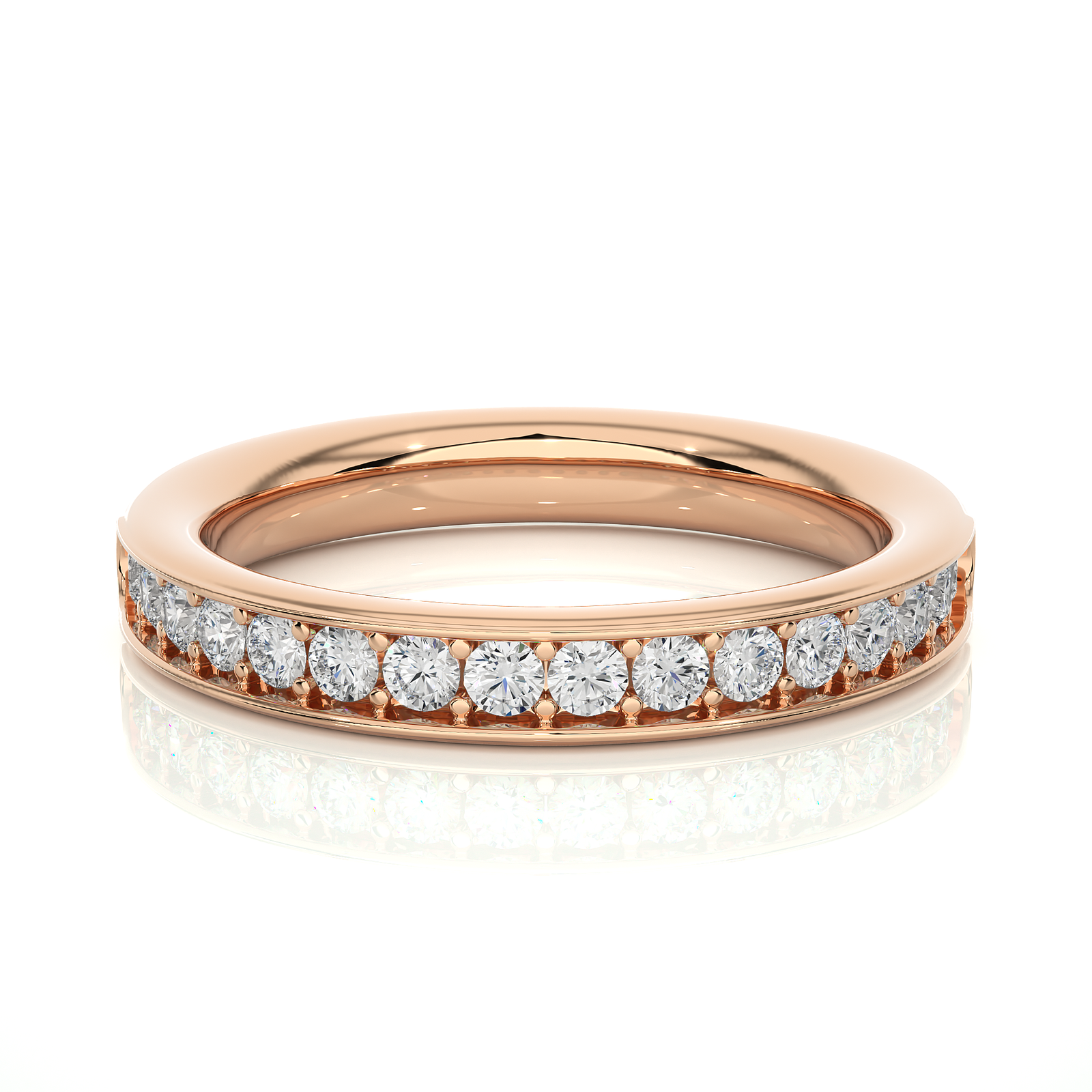 Channel-Set Diamond Eternity Band