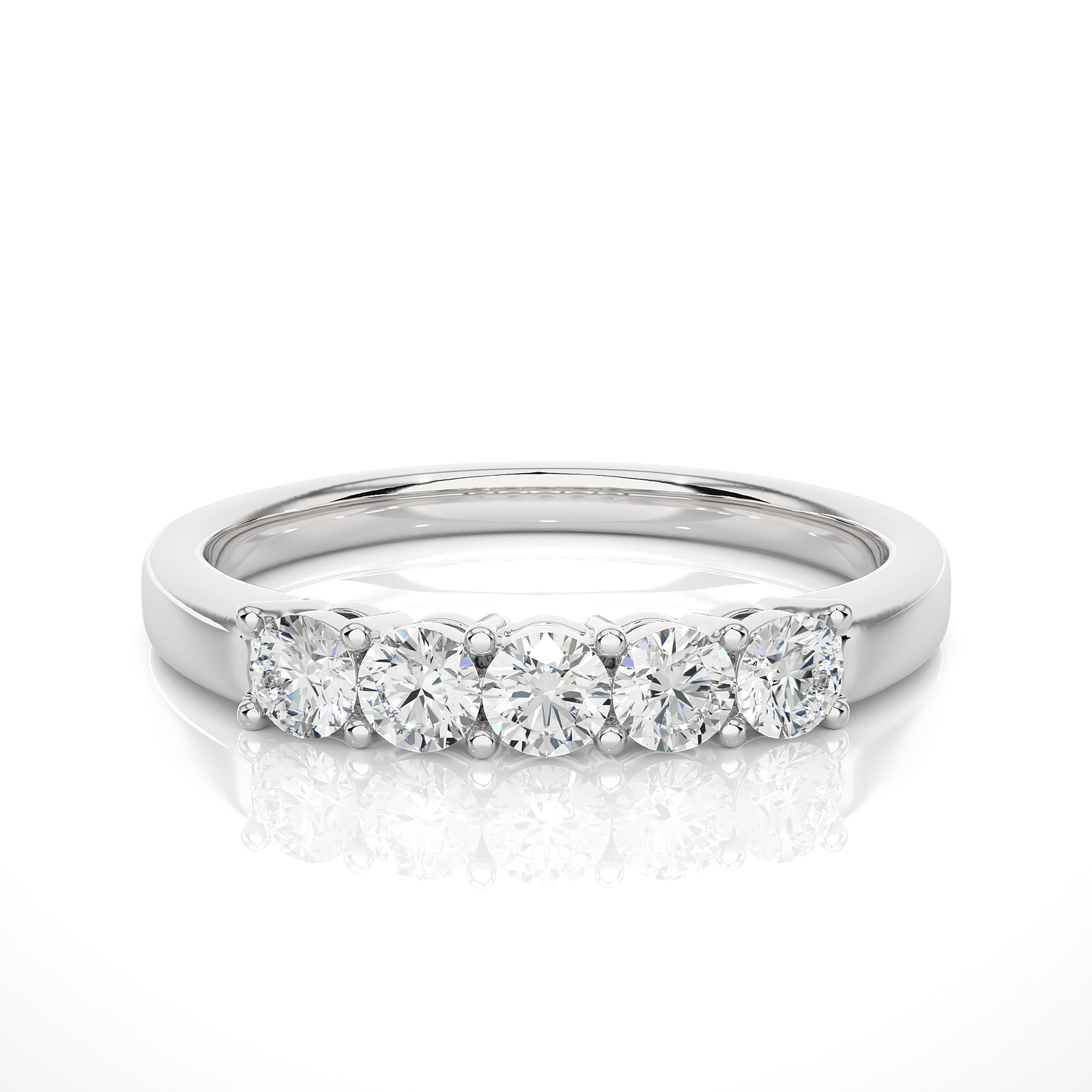 Five-Stone Diamond Wedding Ring
