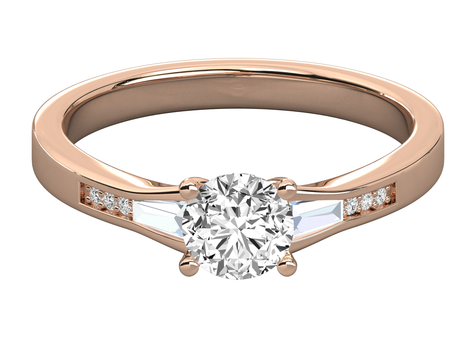Timeless Diamond Engagement Ring