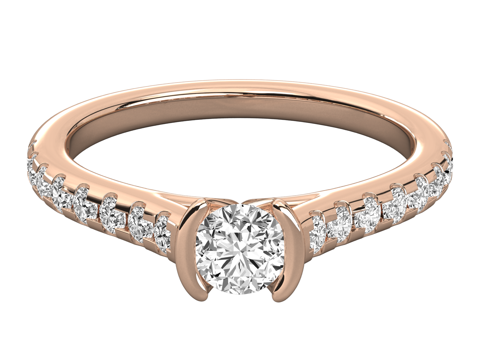 Round Diamond Engagement Ring