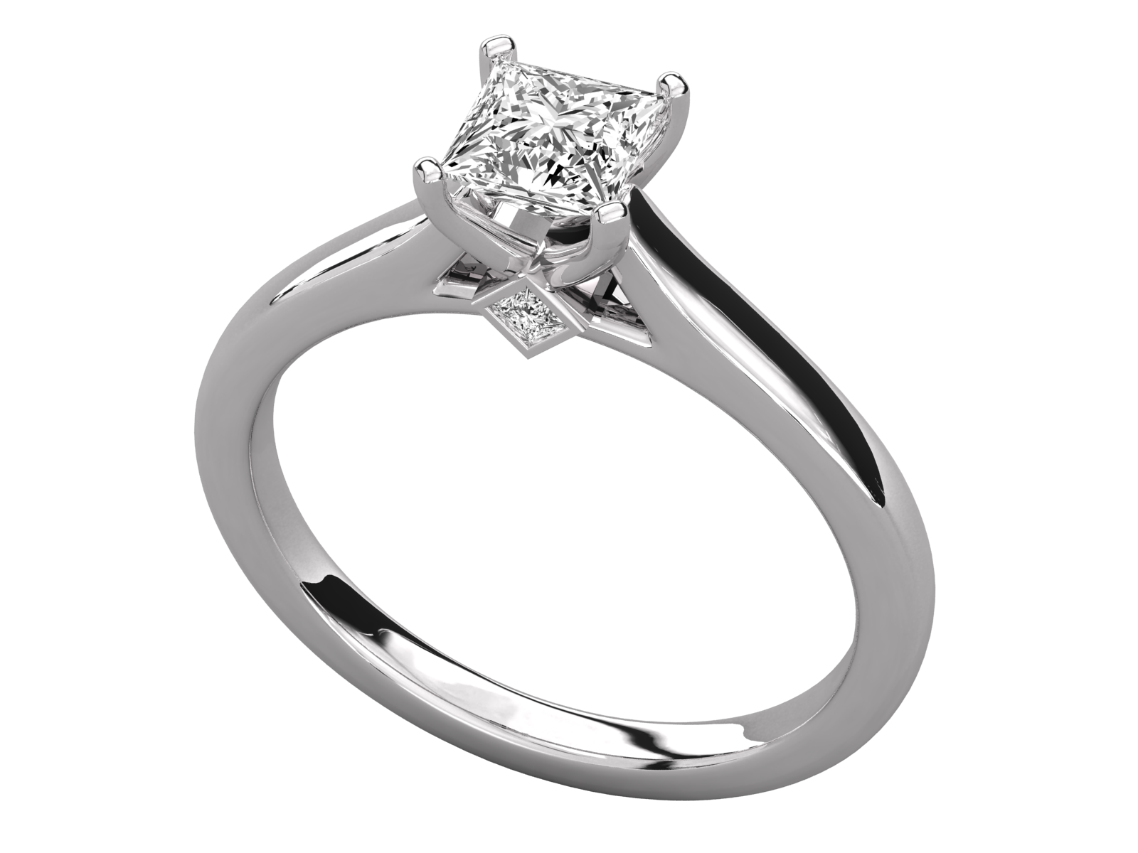 Round Diamond Engagement Ring