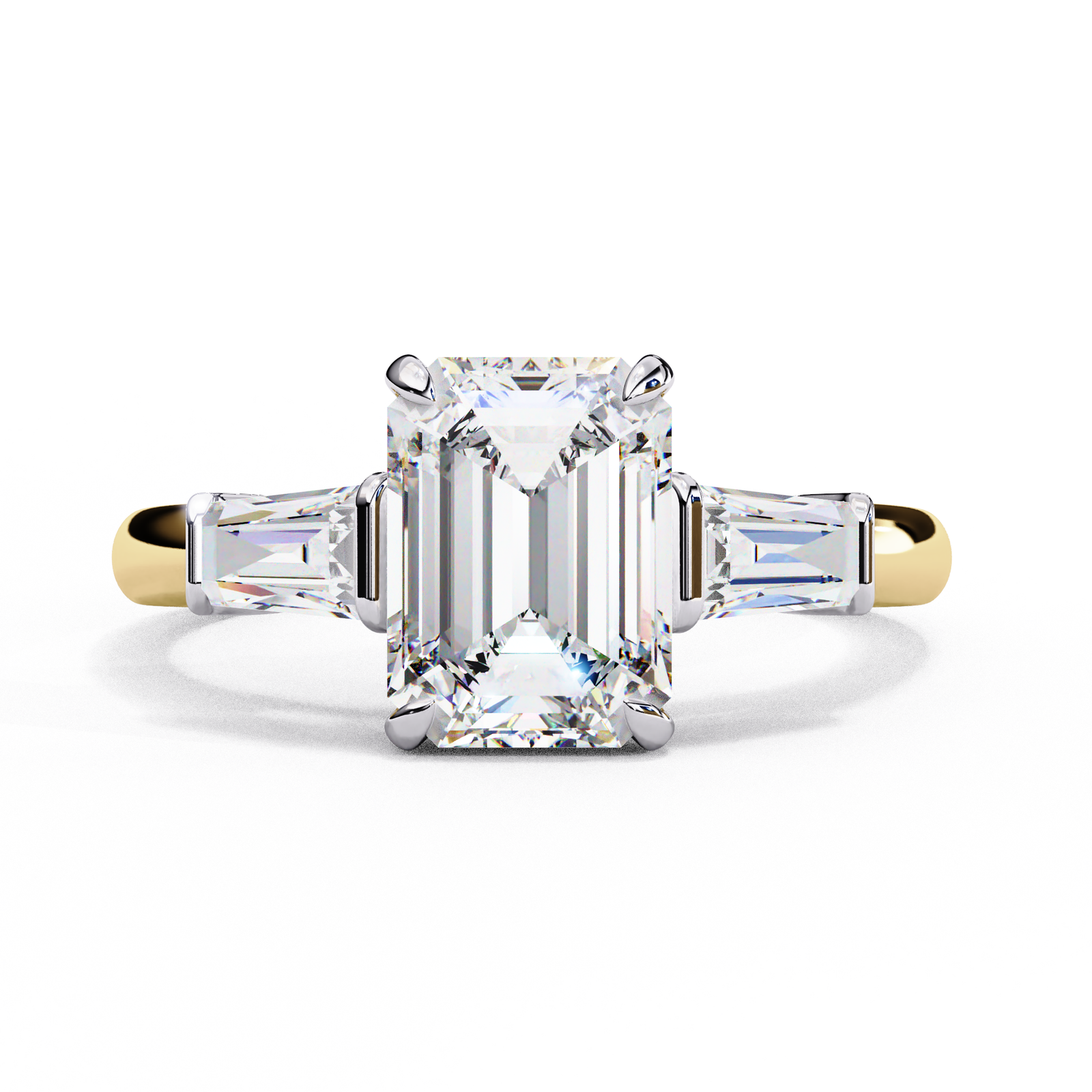 Three Stone Engagement Ring