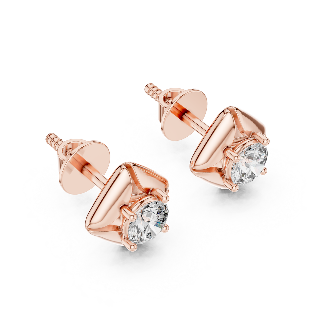 Polished Cushion Studs