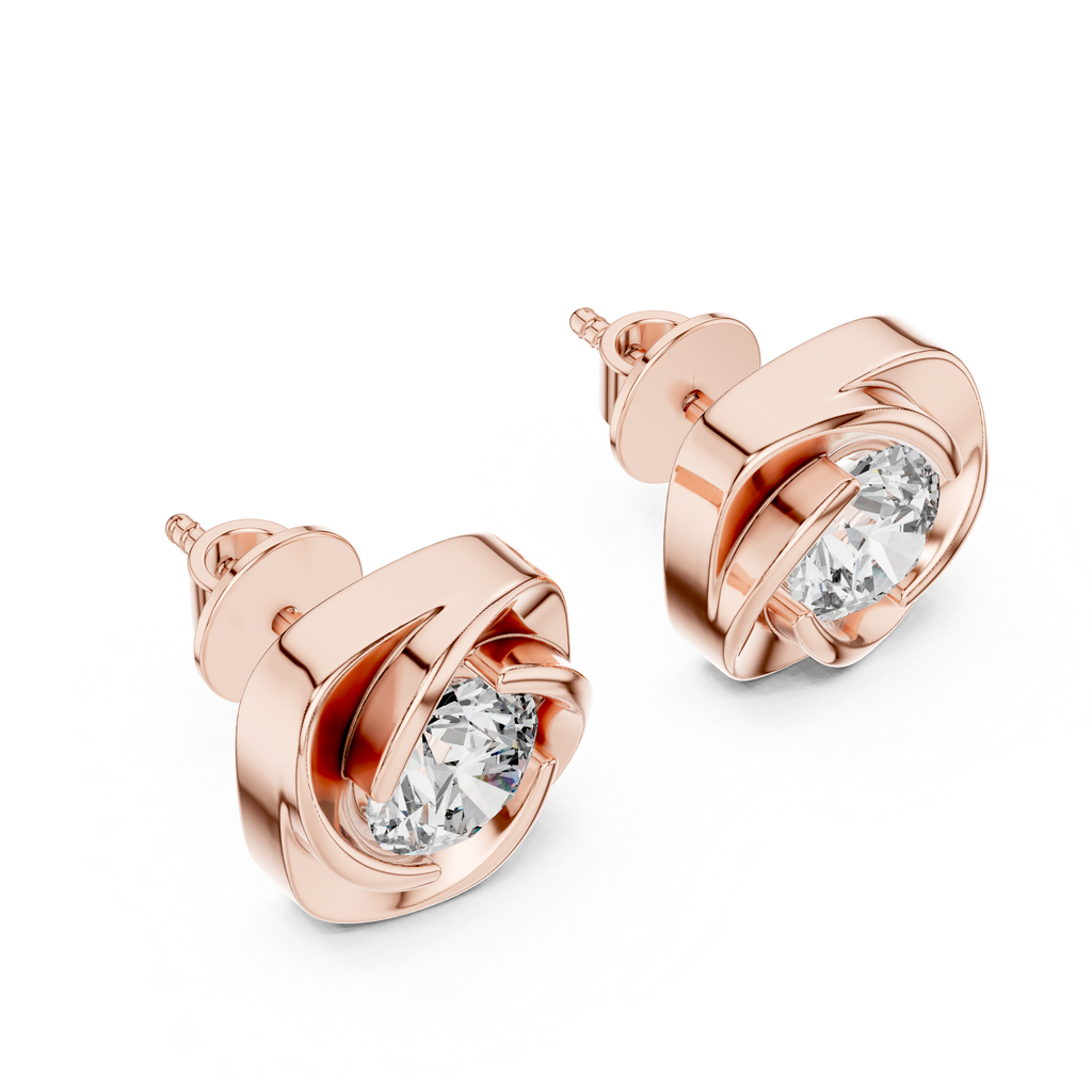 Solid Flower Studs