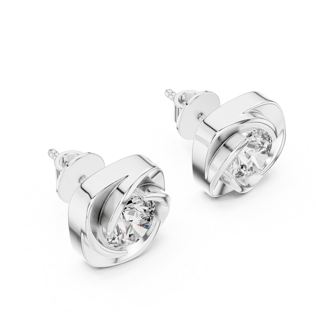 Solid Flower Studs