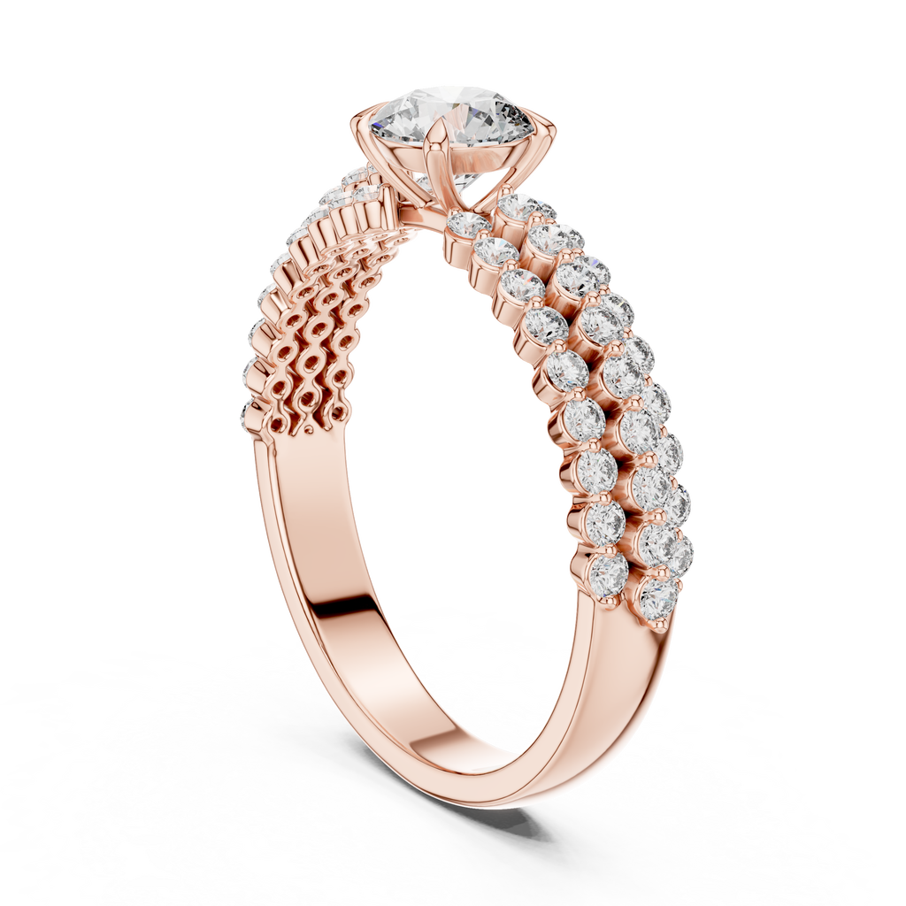 Boulevard Bi-Row Ring