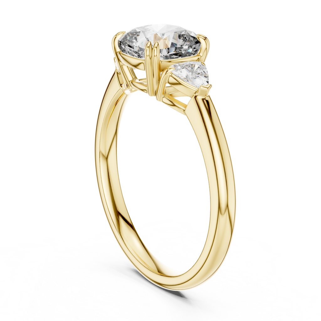 The Rose Trillium Engagement Rings